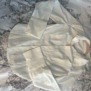 SHEIN White Button Down Shirt